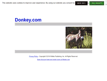 Tablet Screenshot of donkey.com